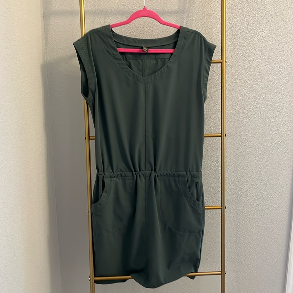 Prana Dress Small Military Green in Great Condition